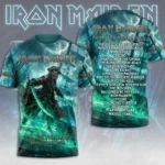 Iron Maiden 2026 World Tour 3D Apparel – TMTHU8749