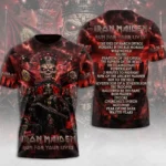 Iron Maiden 2026 World Tour 3D Apparel – TMTHU8821