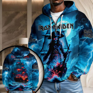 Iron Maiden 2026 World Tour 3D Unisex Waffle Hoodie - HOATT20159