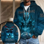Iron Maiden 2026 World Tour 3D Unisex Waffle Hoodie – HOATT20160