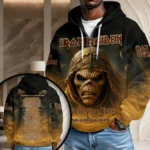 Iron Maiden 2026 World Tour 3D Unisex Waffle Hoodie – HOATT20604