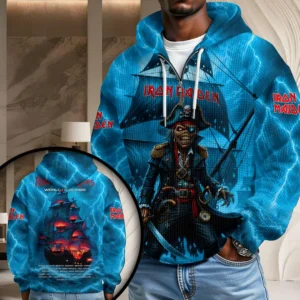 Iron Maiden 2026 World Tour 3D Unisex Waffle Hoodie - HOATT20607