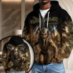 Iron Maiden 2026 World Tour 3D Unisex Waffle Hoodie – HOATT20610