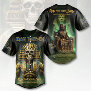 Iron Maiden 2026 World Tour Baseball Jersey - HOATT20014