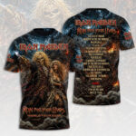 Iron Maiden 2026 World Tour 3D Apparel – HOATT20016