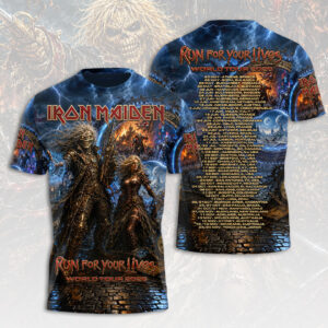 Iron Maiden 2026 World Tour 3D Apparel - HOATT20017