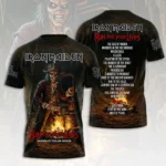 Iron Maiden 2026 World Tour 3D Apparel – HOATT20560