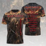 Iron Maiden 2026 World Tour 3D Apparel – HOATT20583