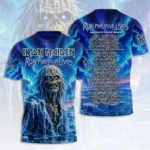 Iron Maiden 2026 World Tour 3D Apparel – HOATT20614