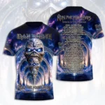 Iron Maiden 2026 World Tour 3D Apparel – HOATT20633