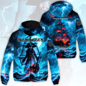 Iron Maiden 2026 World Tour 3D Windbreaker Jacket - HOATT20184