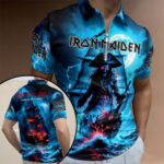 Iron Maiden 2026 World Tour Zip Polo Shirt – HOATT20287