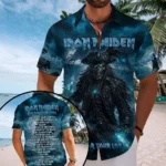 Iron Maiden 2026 World Tour Short Sleeve Button-Down Shirt – TMTHU8750