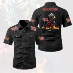 Iron Maiden 2D Short Sleeve Mechanic Shirt – HOATT20168