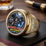 Iron Maiden 3D Engraved Ring – TMTHU8042