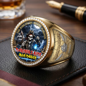 Iron Maiden 3D Engraved Ring - TMTHU8042