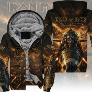 Iron Maiden 3D Fleece Zip Hoodie - TMTHU8824