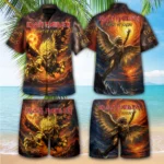 Iron Maiden 3D Hawaiian Apparel – TMTHU8668
