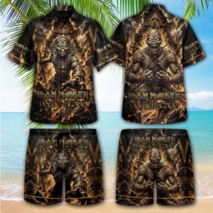 Iron Maiden 3D Hawaiian Apparel - TMTHU8866