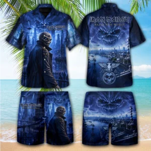 Iron Maiden 3D Hawaiian Apparel - TMTHU8867
