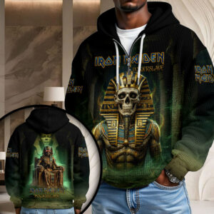 Iron Maiden 3D Unisex Waffle Hoodie - HOATT20215
