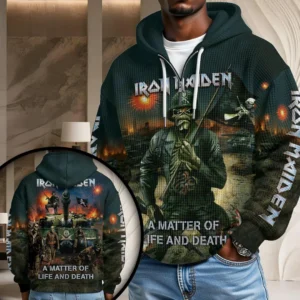 Iron Maiden 3D Unisex Waffle Hoodie - HOATT20598