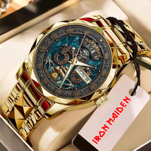 Iron Maiden 50th Anniversary  Alloy Luxury Quartz Watch - TMTHU8054