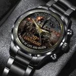 Iron Maiden: A Matter of Life and Death 20th Anniversary Black Stainless Steel Watch – TMTHU8855