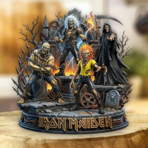 Iron Maiden Custom Shape Acrylic Plaque - TMTHU8133