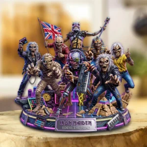Iron Maiden Custom Shape Acrylic Plaque - TMTHU8711