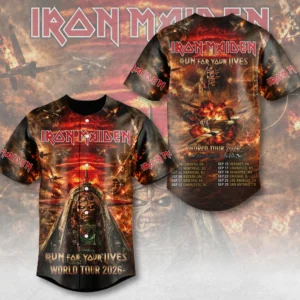 Iron Maiden Baseball Jersey - TMTHU8679