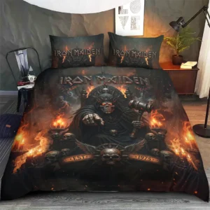 Iron Maiden 3-Piece Duvet Bedding Set - TMTHU8820