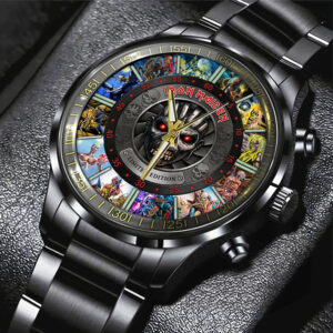 Iron Maiden Black Stainless Steel Watch - TMTHU7984
