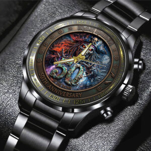 Iron Maiden Black Stainless Steel Watch - TMTHU8087