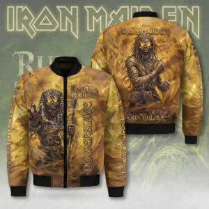 Iron Maiden 3D Bomber Jacket - TMTHU7931