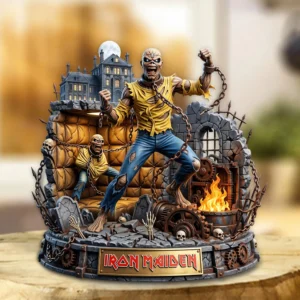 Iron Maiden Custom Shape Acrylic Plaque - TMTHU8671
