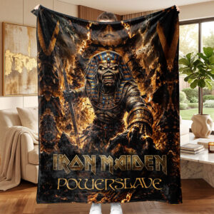 Iron Maiden Fleece Blanket - TMTHU7912