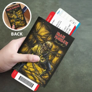 Iron Maiden Leather Passport Cover - TMTHU8743