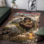 Iron Maiden Rectangular Rug – TMTHU6143