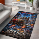 Iron Maiden Rectangular Rug – TMTHU8041