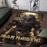 Iron Maiden Rectangular Rug – TMTHU8083