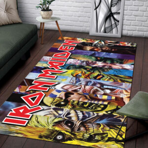 Iron Maiden Rectangular Rug - TMTHU8100
