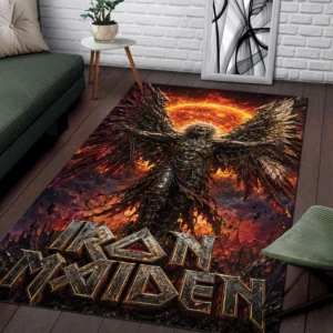 Iron Maiden Rectangular Rug - TMTHU8759