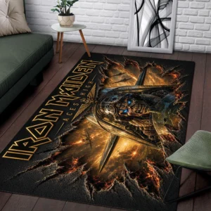 Iron Maiden Rectangular Rug - TMTHU8860