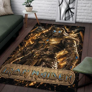 Iron Maiden Rectangular Rug - TMTHU8986