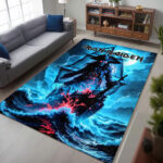 Iron Maiden Rectangular Rug – HOATT20219