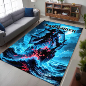 Iron Maiden Rectangular Rug - HOATT20219