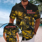 Iron Maiden Short Sleeve Button-Down Shirt –  TMTHU8534