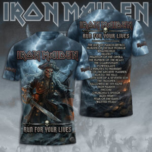 Iron Maiden World Tour 2026 3D Apparel - TMTHU8572