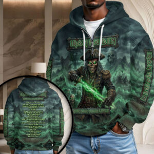 Iron Maiden World Tour 2026 3D Unisex Waffle Hoodie - TMTHU7988
